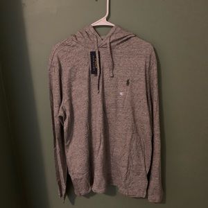 Polo Ralph Lauren Grey Hooded Pullover